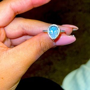 Pandora teardrop size 6 authentic ring.